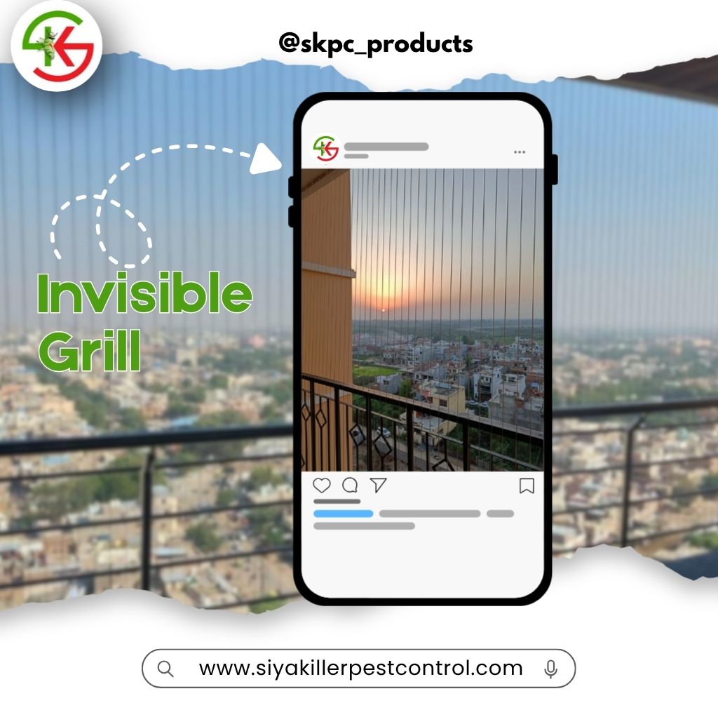 invisible grill in dwarka