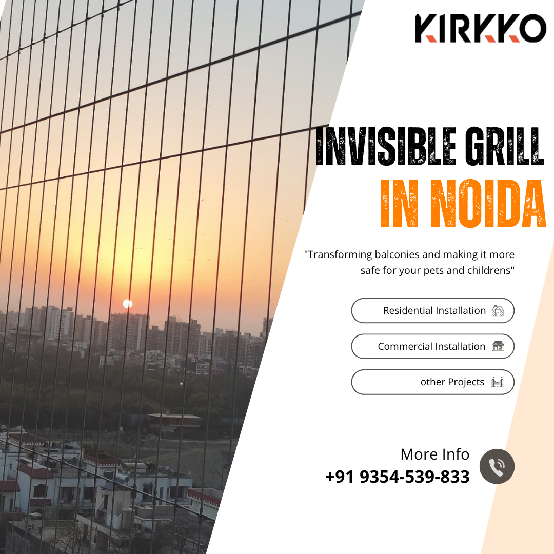 invisible grill in greater noida